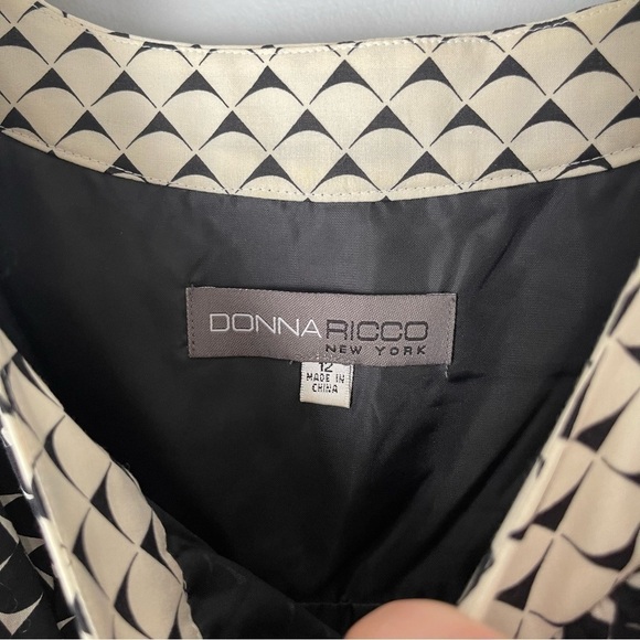 DONNA Ricco New York Printed Fit & Flare Midi Dress - Picture 9 of 15